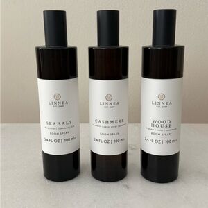 Linnea Room Sprays Cashmere Sea Salt Wood House